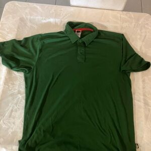 The North Face Green Polo Shirt size L